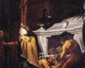 约瑟夫 怀特 德比 : Miravan Opening the Grave of his Forefathers